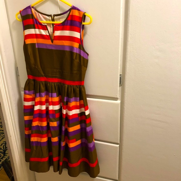 💥HOST PICK🎉 BOGO Kate Spade Kerrigan Striped Dress - Picture 3 of 11